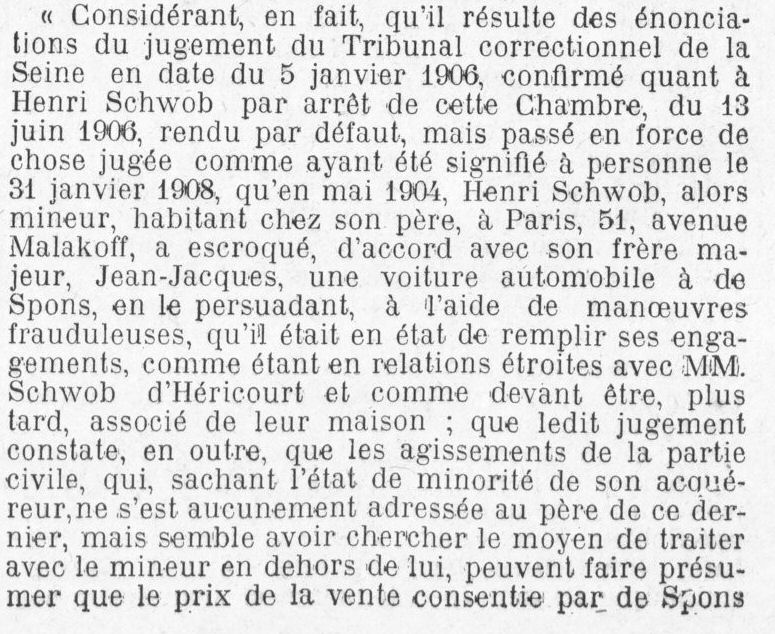 Henri Schwob court case