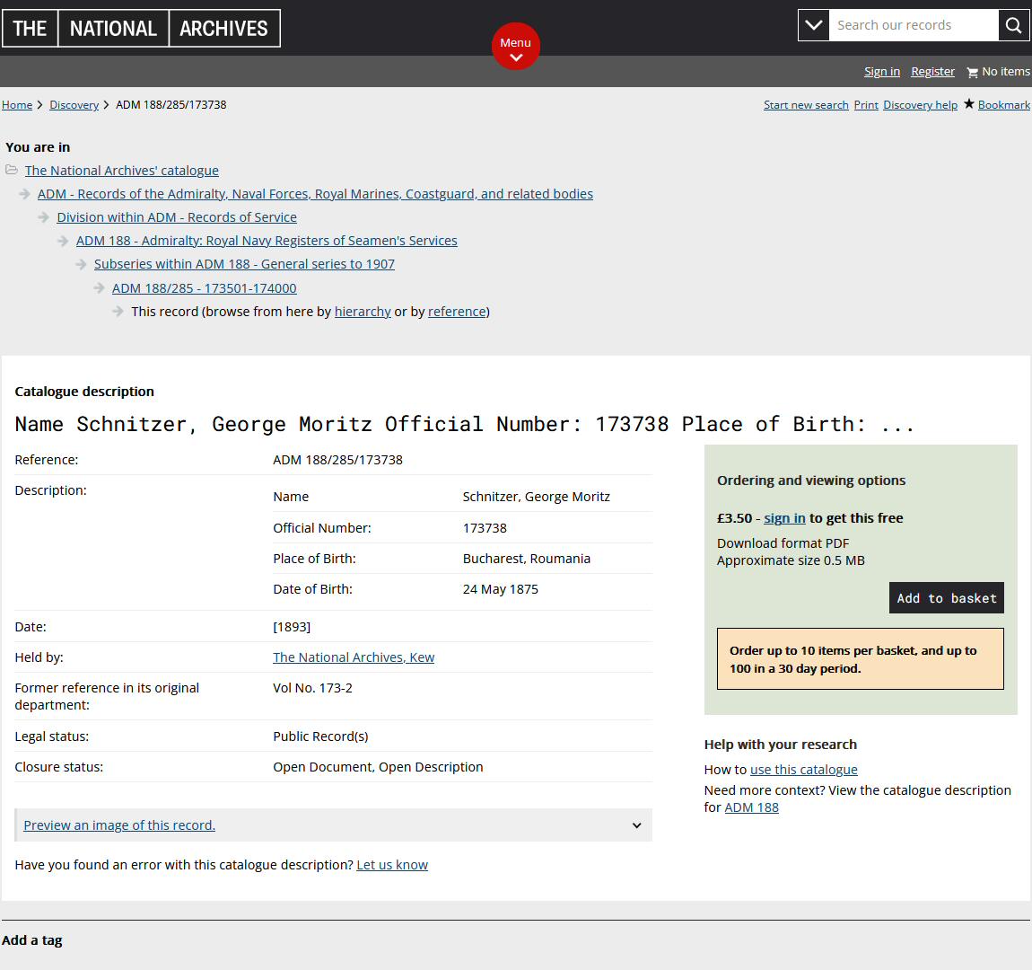 George Moritz Schnitzer