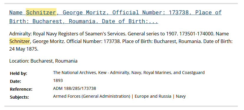 George Moritz Schnitzer