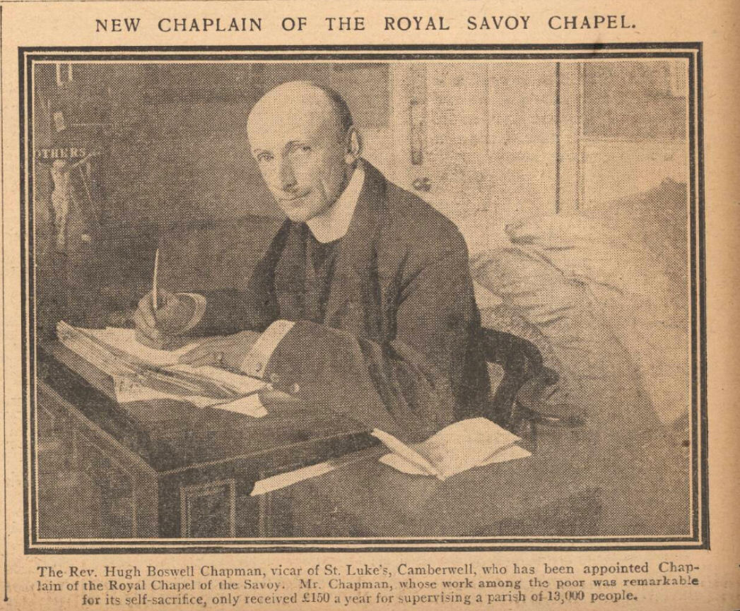 Reverend Hugh Boswell Chapman