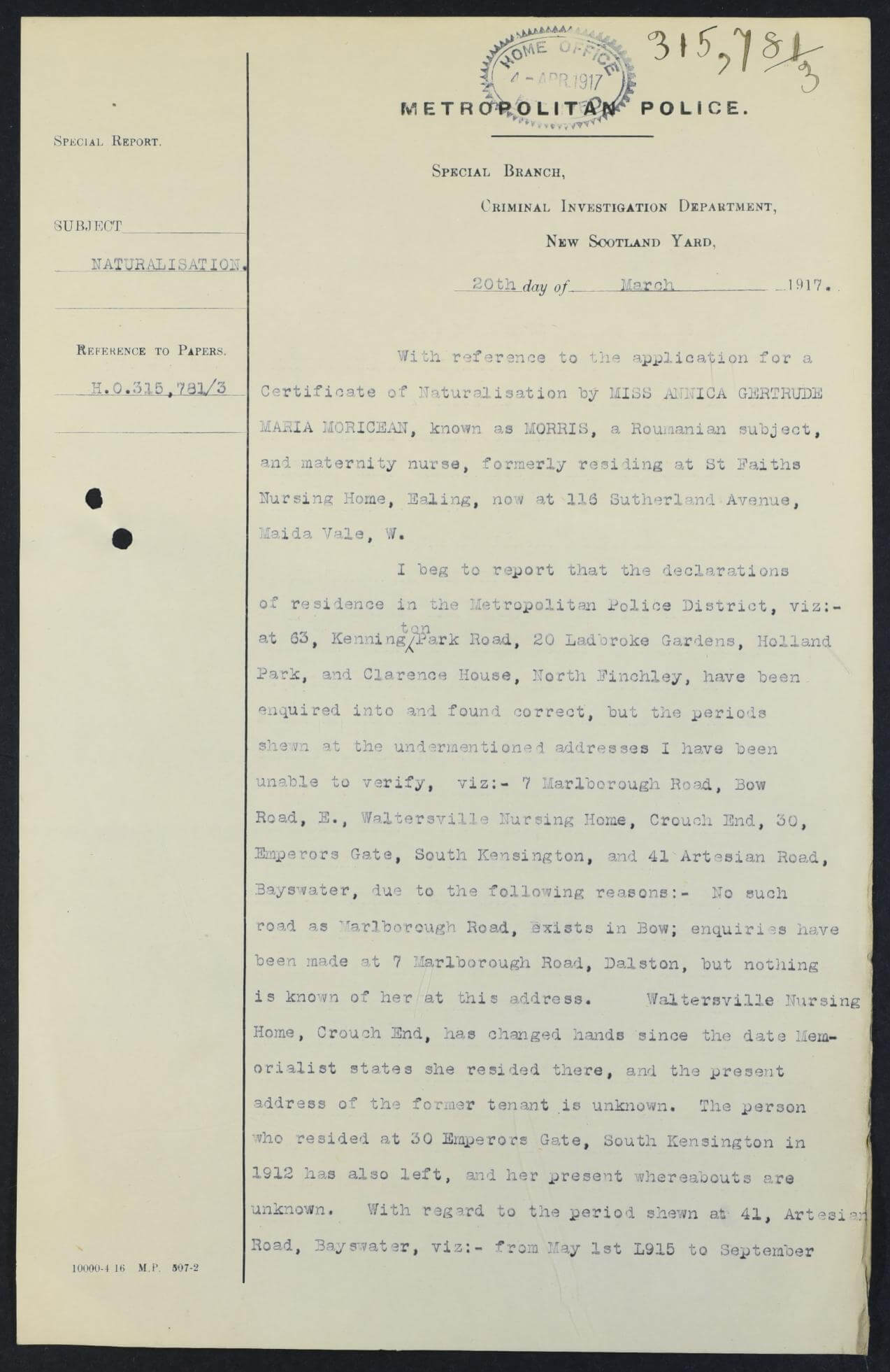 naturalisation papers