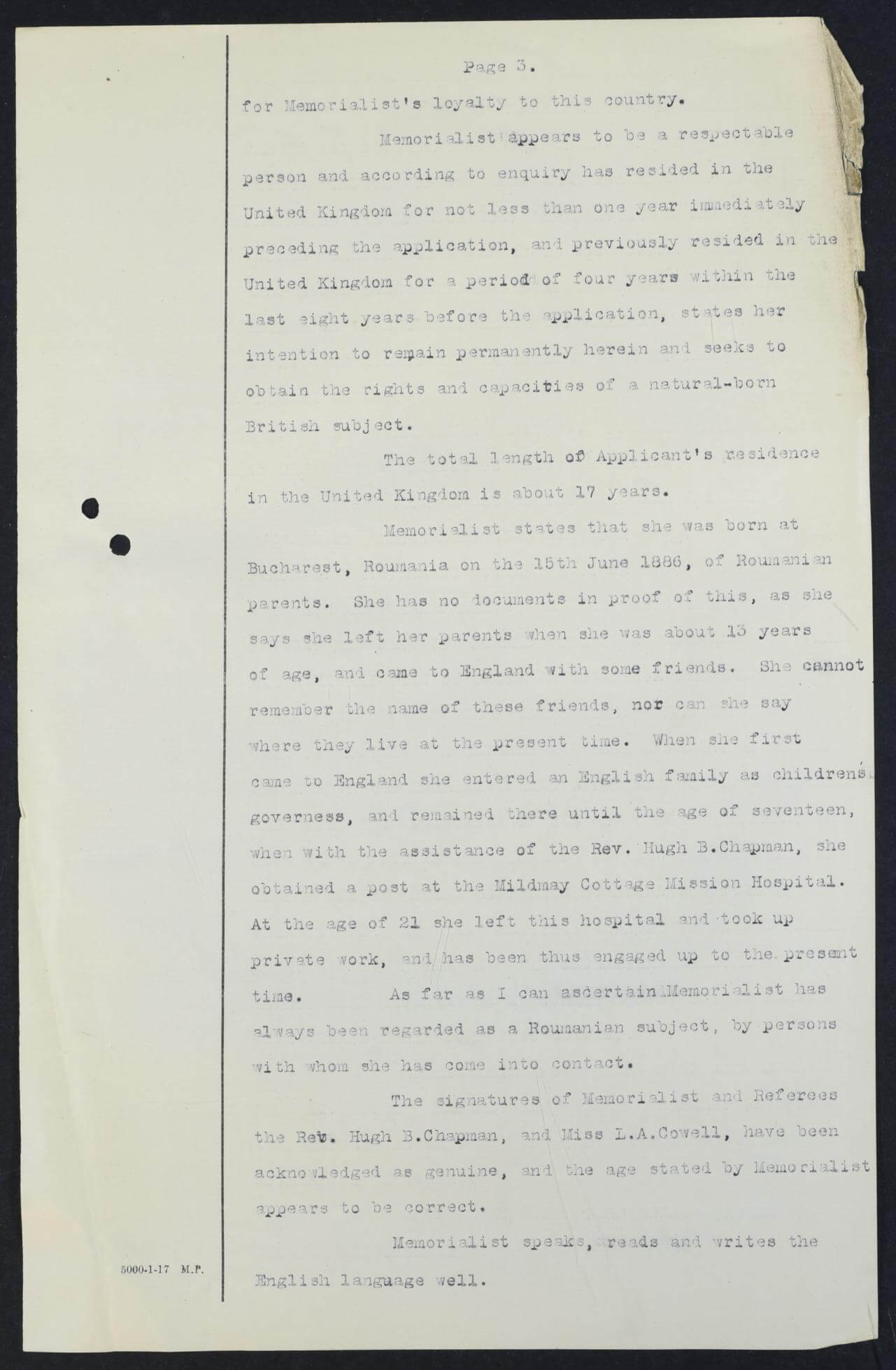 naturalisation papers