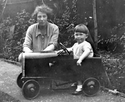 Josephine Lunn and youngest son, John